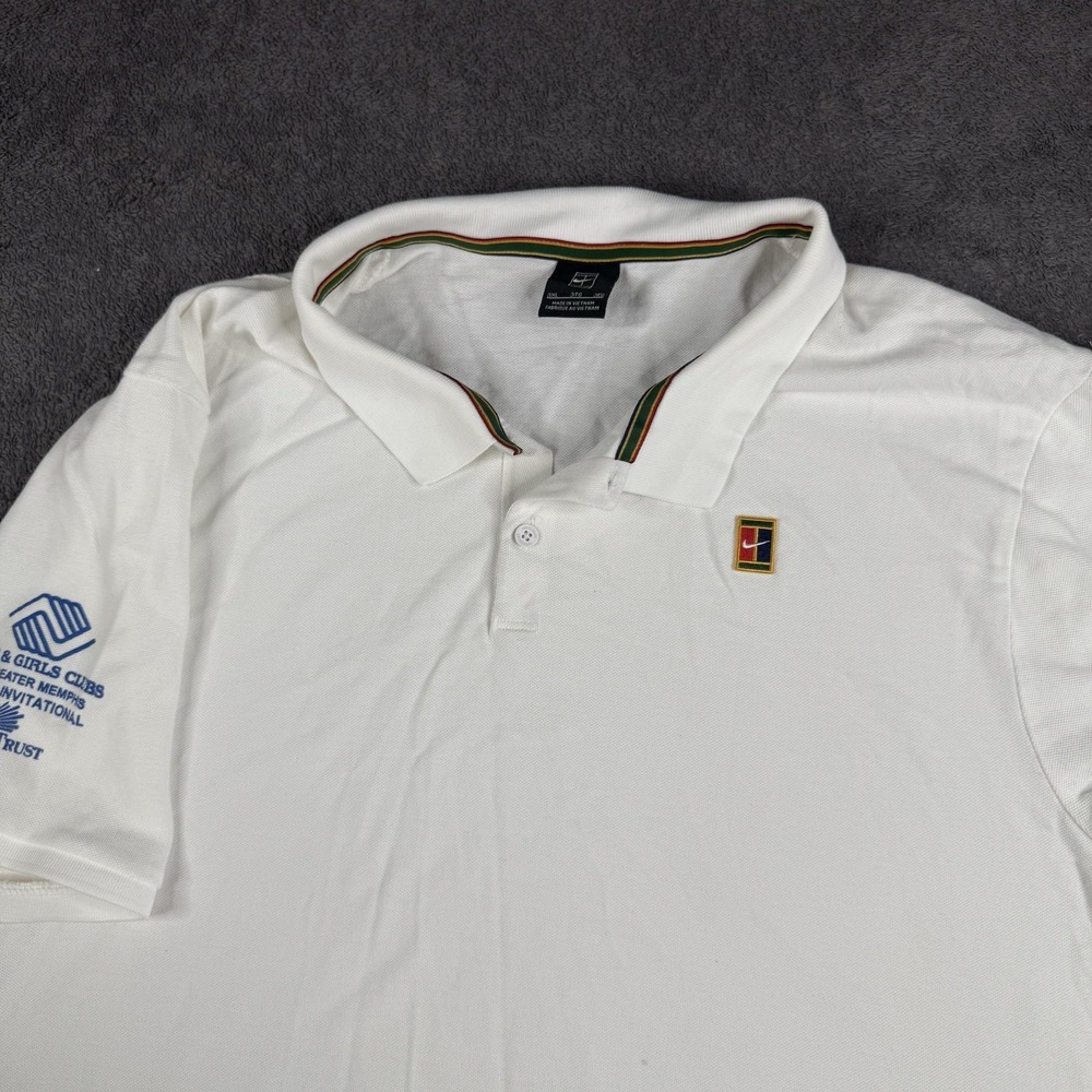 Nike Heritage Tennis Polo‎ Shirt Mens 3XL Tennis Pickleball